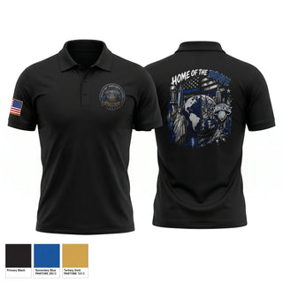 Short Sleeve Performance Polo, Martinez, Police, Teamtime, Team time, sublimation, custom sports apparel, team uniforms, spirit wear, spiritwear, sports uniforms, custom shirts, team store, custom team store, fundraiser sports, apparel fundraiser