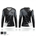 Winn Maverick Softball 22678979 Women's Long Sleeve V-neck Shirt - 1