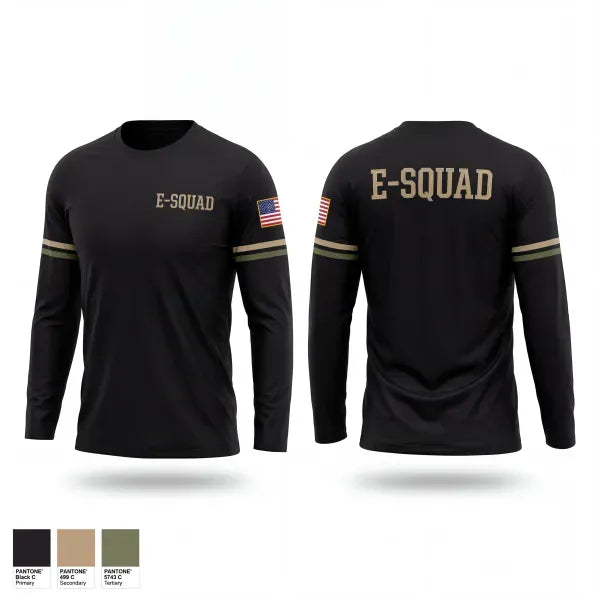 Long Sleeve Performance Shirt, E-Squad, Police, Teamtime, Team time, sublimation, custom sports apparel, team uniforms, spirit wear, spiritwear, sports uniforms, custom shirts, team store, custom team store, fundraiser sports, apparel fundraiser