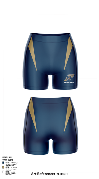 Womens Compression Shorts, King School Cross Country, Cross Country, Teamtime, Team time, sublimation, custom sports apparel, team uniforms, spirit wear, spiritwear, sports uniforms, custom shirts, team store, custom team store, fundraiser sports, apparel fundraiser