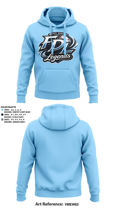Fort Dodge Legends 73509393 Hoodie - 5
