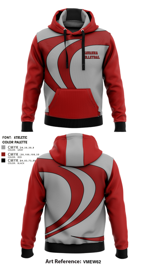 Hoodie, Savanna, Men's Volleyball, Teamtime, Team time, sublimation, custom sports apparel, team uniforms, spirit wear, spiritwear, sports uniforms, custom shirts, team store, custom team store, fundraiser sports, apparel fundraiser
