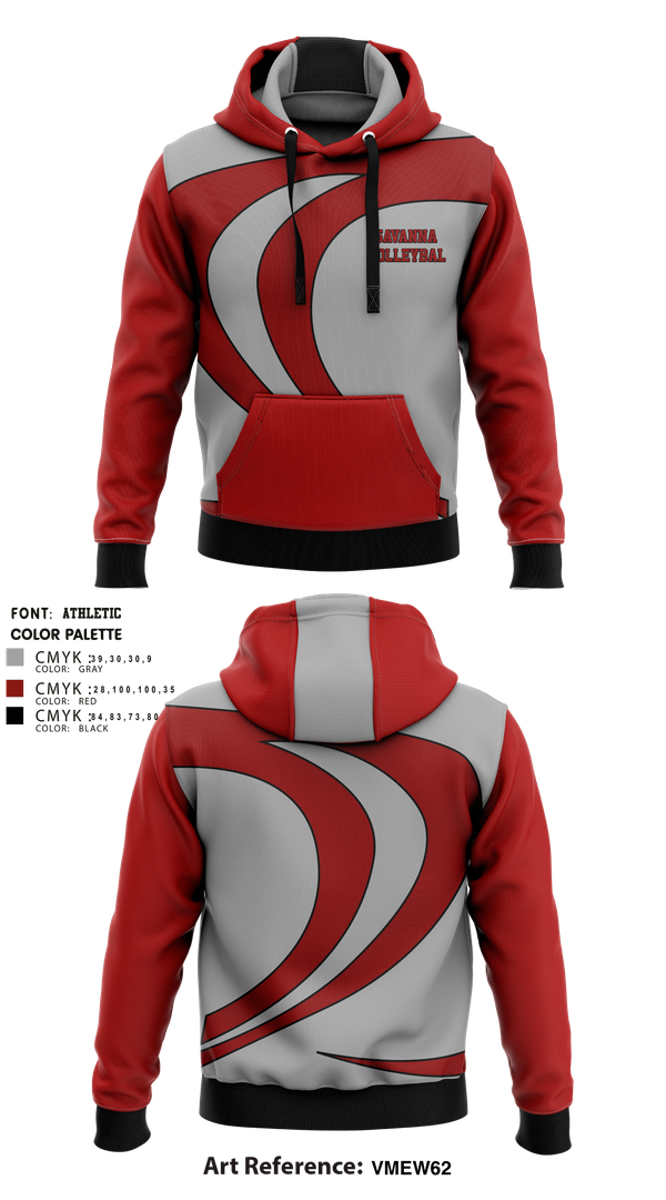Hoodie, Savanna, Men's Volleyball, Teamtime, Team time, sublimation, custom sports apparel, team uniforms, spirit wear, spiritwear, sports uniforms, custom shirts, team store, custom team store, fundraiser sports, apparel fundraiser