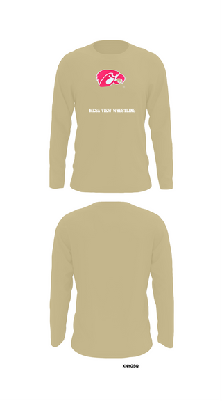 Long Sleeve Performance Shirt, Mesa View Wrestling, Wrestling, Teamtime, Team time, sublimation, custom sports apparel, team uniforms, spirit wear, spiritwear, sports uniforms, custom shirts, team store, custom team store, fundraiser sports, apparel fundraiser