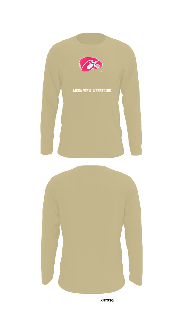 Long Sleeve Performance Shirt, Mesa View Wrestling, Wrestling, Teamtime, Team time, sublimation, custom sports apparel, team uniforms, spirit wear, spiritwear, sports uniforms, custom shirts, team store, custom team store, fundraiser sports, apparel fundraiser