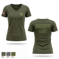 Boyd county sheriff 82590587 Women's Short Sleeve V-neck Shirt - 1