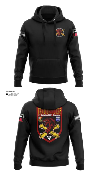 Hoodie, 2-306th FAR, Army, Teamtime, Team time, sublimation, custom sports apparel, team uniforms, spirit wear, spiritwear, sports uniforms, custom shirts, team store, custom team store, fundraiser sports, apparel fundraiser