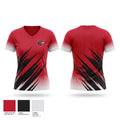 Frontier Regional School Basketball Women's Short Sleeve V-neck Shirt - 1
