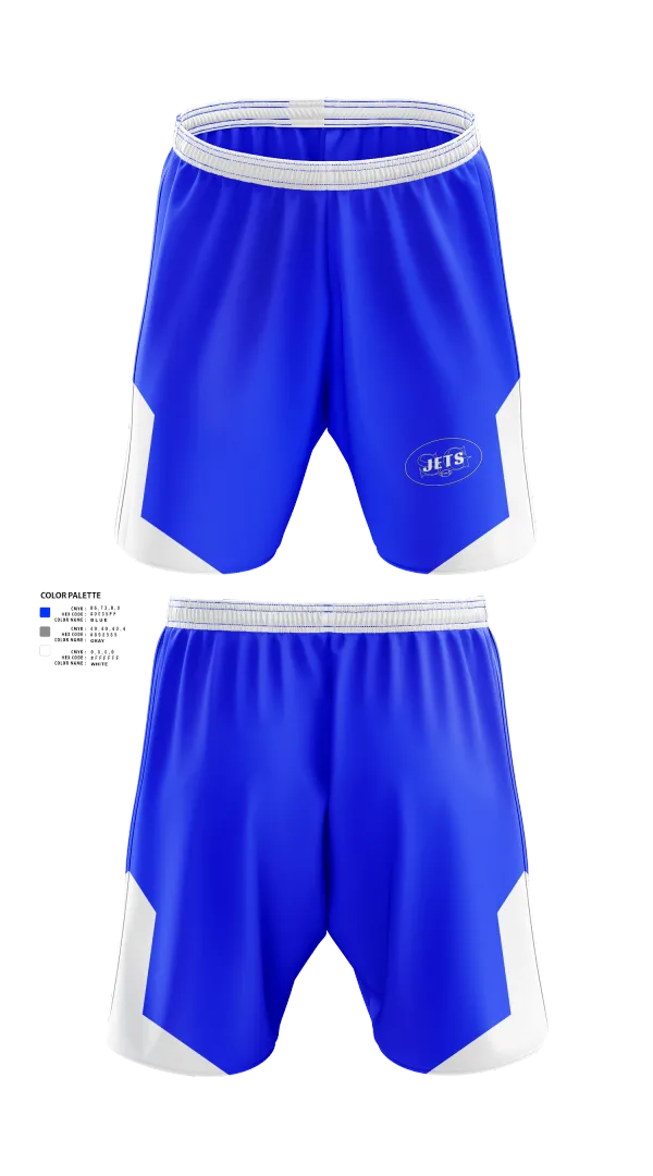 Athletic Shorts With Pockets, Spring Grove Jets Football, , Teamtime, Team time, sublimation, custom sports apparel, team uniforms, spirit wear, spiritwear, sports uniforms, custom shirts, team store, custom team store, fundraiser sports, apparel fundraiser