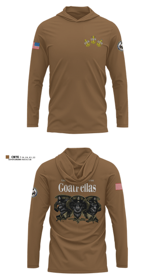 Long Sleeve Hooded Sun Shirt, NTAG ORV CHIEFS MESS, Navy, Teamtime, Team time, sublimation, custom sports apparel, team uniforms, spirit wear, spiritwear, sports uniforms, custom shirts, team store, custom team store, fundraiser sports, apparel fundraiser