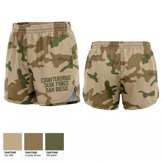 Ranger Panties, Counterdrug Task Force - San Diego, Army, Teamtime, Team time, sublimation, custom sports apparel, team uniforms, spirit wear, spiritwear, sports uniforms, custom shirts, team store, custom team store, fundraiser sports, apparel fundraiser