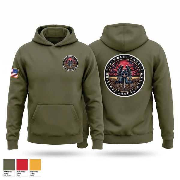 Hoodie, SOUTHWEST KANSAS CRITICAL RESPONSE TEAM, Police, Teamtime, Team time, sublimation, custom sports apparel, team uniforms, spirit wear, spiritwear, sports uniforms, custom shirts, team store, custom team store, fundraiser sports, apparel fundraiser