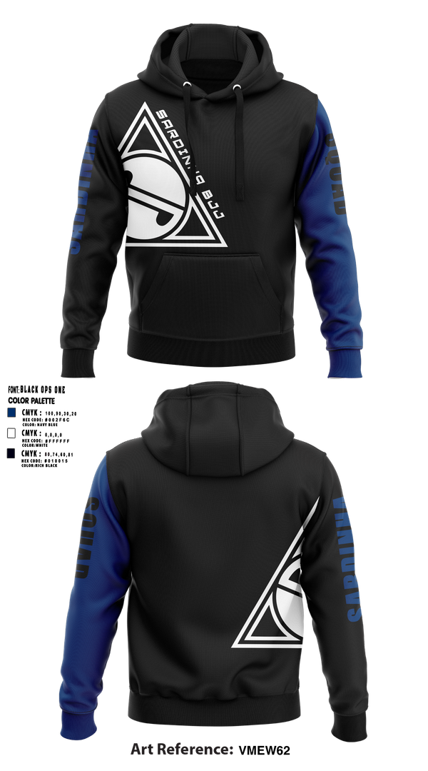 Hoodie, SardinhaBJJ, , Teamtime, Team time, sublimation, custom sports apparel, team uniforms, spirit wear, spiritwear, sports uniforms, custom shirts, team store, custom team store, fundraiser sports, apparel fundraiser