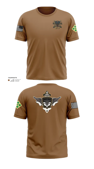 4-4 AB ECHO COMPANY 91942241 Short Sleeve Performance Shirt - 22