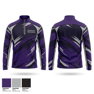 Quarter Zip Jacket, Dungeness Greywolves, Baseball, Teamtime, Team time, sublimation, custom sports apparel, team uniforms, spirit wear, spiritwear, sports uniforms, custom shirts, team store, custom team store, fundraiser sports, apparel fundraiser