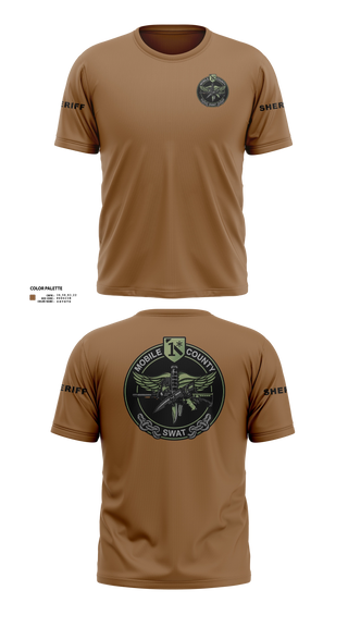 Old School Cotton Feel Shirt, MOBILE COUNTY SWAT, Police, Teamtime, Team time, sublimation, custom sports apparel, team uniforms, spirit wear, spiritwear, sports uniforms, custom shirts, team store, custom team store, fundraiser sports, apparel fundraiser