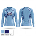 Piranhas 35752364 Women's Long Sleeve V-neck Shirt - 1