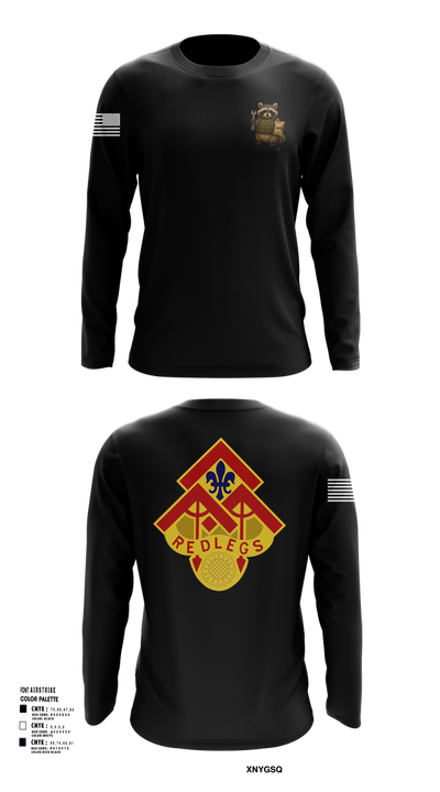 130th FAB 1935239 Long Sleeve Performance Shirt 2