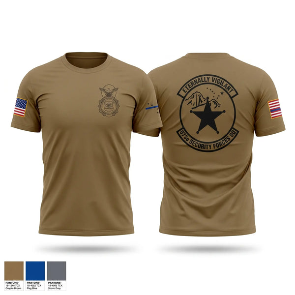 Short Sleeve Performance Shirt, 673d Security Forces Squadron, Air Force, Teamtime, Team time, sublimation, custom sports apparel, team uniforms, spirit wear, spiritwear, sports uniforms, custom shirts, team store, custom team store, fundraiser sports, apparel fundraiser