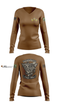 MES PACNORWEST HVU  Chiefs Mess 15438747 Women's Long Sleeve V-neck Shirt - 3