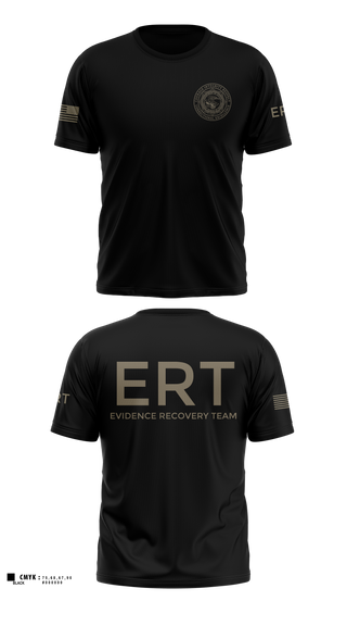 Short Sleeve Performance Shirt, Evidence Recovery Team, Police, Teamtime, Team time, sublimation, custom sports apparel, team uniforms, spirit wear, spiritwear, sports uniforms, custom shirts, team store, custom team store, fundraiser sports, apparel fundraiser