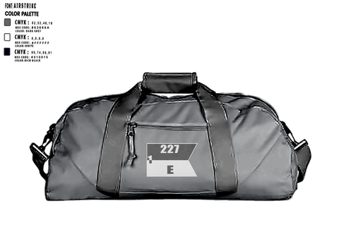 Duffle Bag, Echo Company, 1-227 AB, 1ACB, 1CD, , Teamtime, Team time, sublimation, custom sports apparel, team uniforms, spirit wear, spiritwear, sports uniforms, custom shirts, team store, custom team store, fundraiser sports, apparel fundraiser