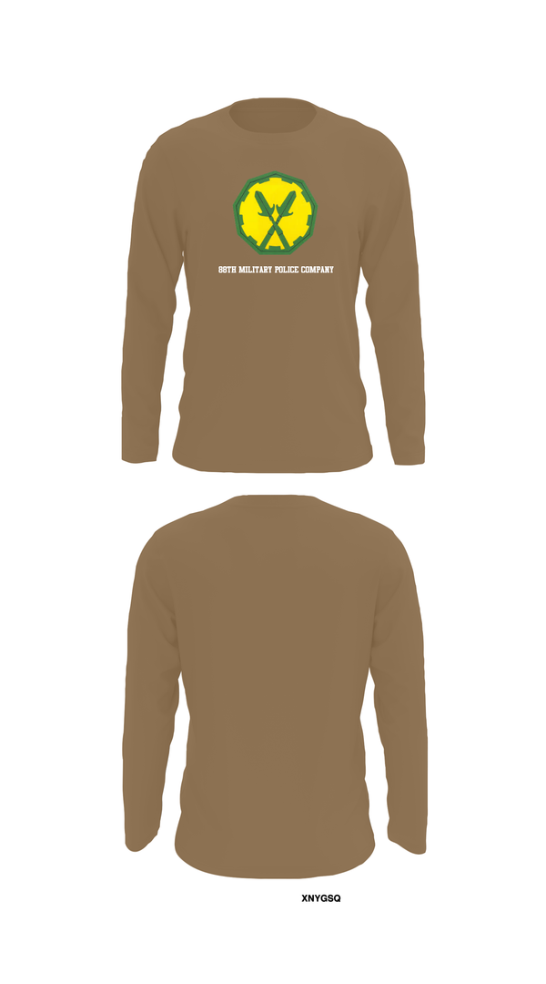 Long Sleeve Performance Shirt, 88th Military Police Company, , Teamtime, Team time, sublimation, custom sports apparel, team uniforms, spirit wear, spiritwear, sports uniforms, custom shirts, team store, custom team store, fundraiser sports, apparel fundraiser