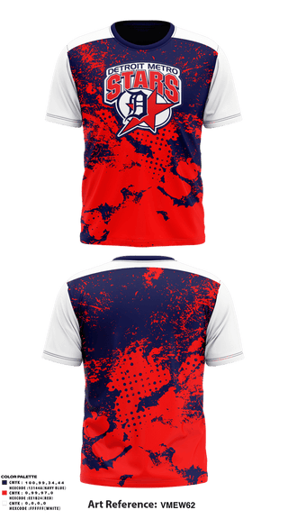 Short Sleeve Performance Shirt, Detroit Metro Stars Baseball, Baseball, Teamtime, Team time, sublimation, custom sports apparel, team uniforms, spirit wear, spiritwear, sports uniforms, custom shirts, team store, custom team store, fundraiser sports, apparel fundraiser