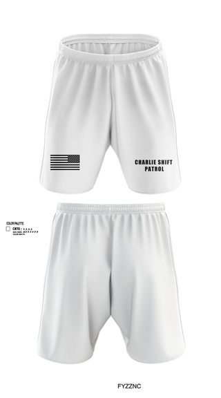 Athletic Shorts With Pockets, Charlie Shift Patrol, , Teamtime, Team time, sublimation, custom sports apparel, team uniforms, spirit wear, spiritwear, sports uniforms, custom shirts, team store, custom team store, fundraiser sports, apparel fundraiser