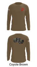 H&S Battalion HQ CO Station Motor T 63932738 Long Sleeve Performance Shirt 6