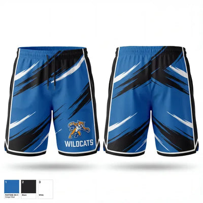 Wildcats 15578440 Athletic Shorts With Pockets - 21