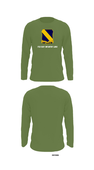 Long Sleeve Performance Shirt, Fco 51st infantry LRSU, , Teamtime, Team time, sublimation, custom sports apparel, team uniforms, spirit wear, spiritwear, sports uniforms, custom shirts, team store, custom team store, fundraiser sports, apparel fundraiser