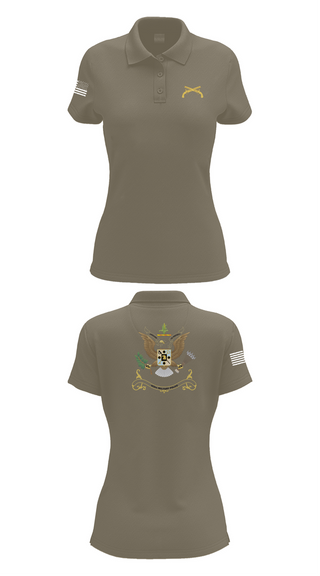 Womens Short Sleeve Performance Polo, 402nd Military Police Battalion, , Teamtime, Team time, sublimation, custom sports apparel, team uniforms, spirit wear, spiritwear, sports uniforms, custom shirts, team store, custom team store, fundraiser sports, apparel fundraiser