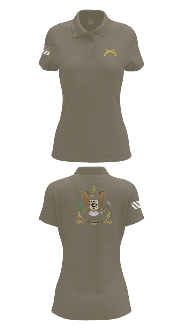 Womens Short Sleeve Performance Polo, 402nd Military Police Battalion, , Teamtime, Team time, sublimation, custom sports apparel, team uniforms, spirit wear, spiritwear, sports uniforms, custom shirts, team store, custom team store, fundraiser sports, apparel fundraiser