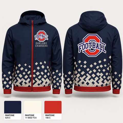 Windbreaker, Oakland Chargers, , Teamtime, Team time, sublimation, custom sports apparel, team uniforms, spirit wear, spiritwear, sports uniforms, custom shirts, team store, custom team store, fundraiser sports, apparel fundraiser