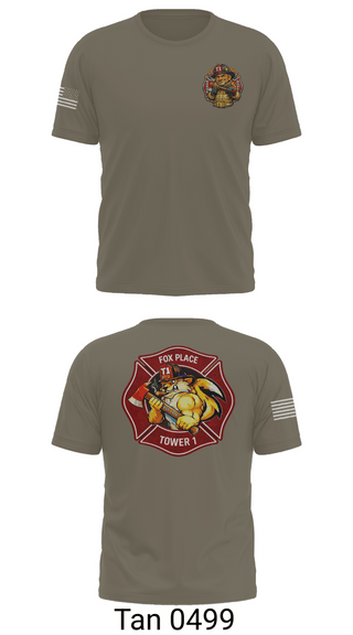 Old School Cotton Feel Shirt, Pageland fire department, Fire Department, Teamtime, Team time, sublimation, custom sports apparel, team uniforms, spirit wear, spiritwear, sports uniforms, custom shirts, team store, custom team store, fundraiser sports, apparel fundraiser