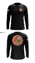 Jenkins fire department 74375702 Long Sleeve Performance Shirt - 1