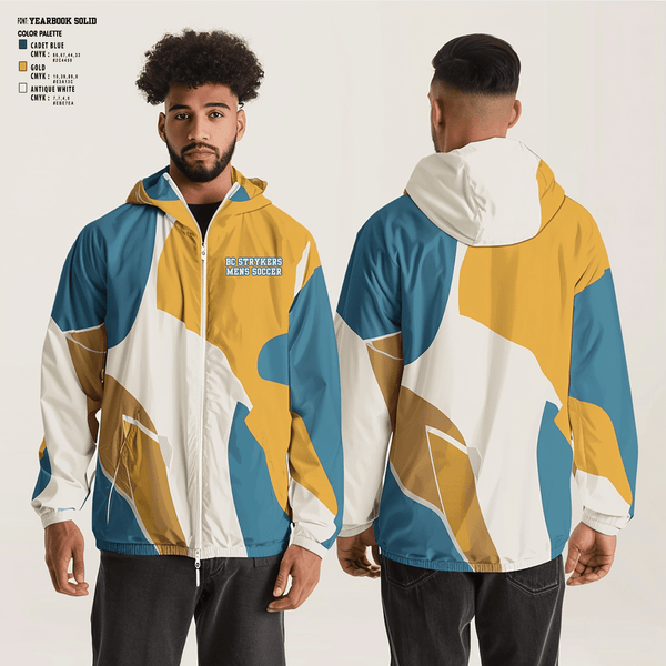 Windbreaker, BC Strykers, Men's Soccer, Teamtime, Team time, sublimation, custom sports apparel, team uniforms, spirit wear, spiritwear, sports uniforms, custom shirts, team store, custom team store, fundraiser sports, apparel fundraiser