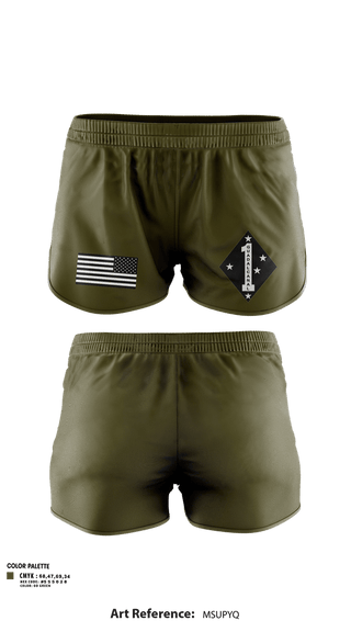 Ranger Panties, 1st Marine Division G-2 Targeting, Marines, Teamtime, Team time, sublimation, custom sports apparel, team uniforms, spirit wear, spiritwear, sports uniforms, custom shirts, team store, custom team store, fundraiser sports, apparel fundraiser