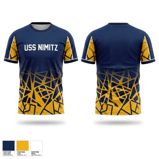 Soft Poly Tee Cotton Like Feel, USS NIMITZ, Men's Soccer, Teamtime, Team time, sublimation, custom sports apparel, team uniforms, spirit wear, spiritwear, sports uniforms, custom shirts, team store, custom team store, fundraiser sports, apparel fundraiser