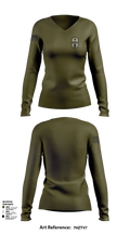 1487th Transportation Company 75502294 Women's Long Sleeve V-neck Shirt - 51