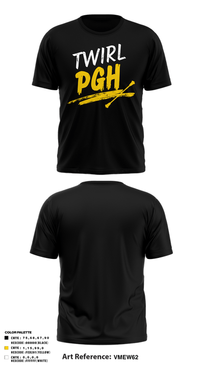 Twirl PGH 8143457 Short Sleeve Performance Shirt - 4