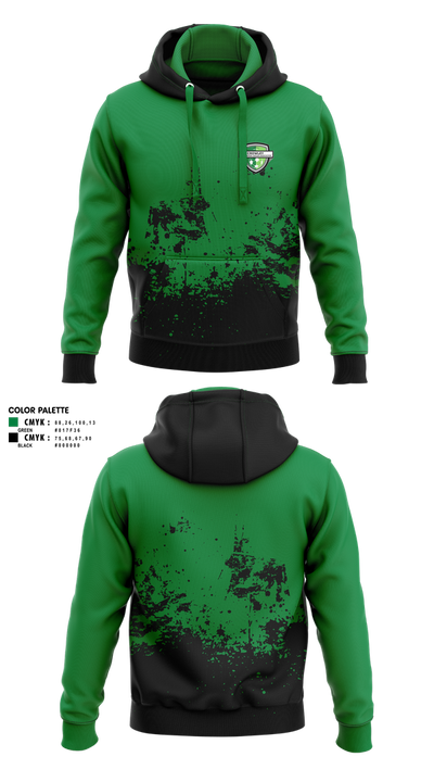 Crowley Independent Soccer Association 83177147 Hoodie - 1