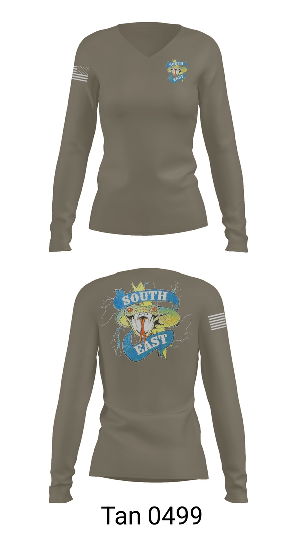 Womens Long Sleeve Vneck Shirt, SEIRT, , Teamtime, Team time, sublimation, custom sports apparel, team uniforms, spirit wear, spiritwear, sports uniforms, custom shirts, team store, custom team store, fundraiser sports, apparel fundraiser