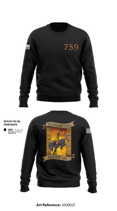 USS JEFFERSON CITY 86989980 Crew Neck Sweatshirt - 2