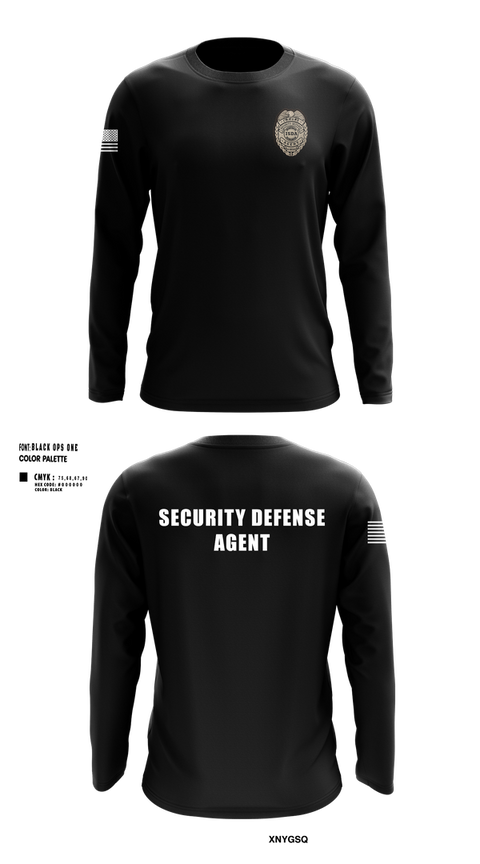 Long Sleeve Performance Shirt, IMMUNE Security Defense Agency, , Teamtime, Team time, sublimation, custom sports apparel, team uniforms, spirit wear, spiritwear, sports uniforms, custom shirts, team store, custom team store, fundraiser sports, apparel fundraiser