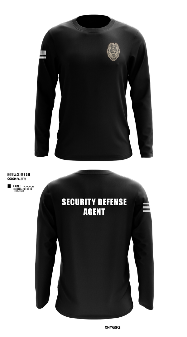 Long Sleeve Performance Shirt, IMMUNE Security Defense Agency, , Teamtime, Team time, sublimation, custom sports apparel, team uniforms, spirit wear, spiritwear, sports uniforms, custom shirts, team store, custom team store, fundraiser sports, apparel fundraiser