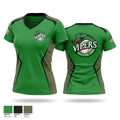 Eastern Iowa Vipers Women's Short Sleeve V-neck Shirt - 1