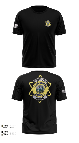 Short Sleeve Performance Shirt, Clearwater County Sheriff’s Office, Police, Teamtime, Team time, sublimation, custom sports apparel, team uniforms, spirit wear, spiritwear, sports uniforms, custom shirts, team store, custom team store, fundraiser sports, apparel fundraiser