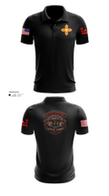 333rd Triple Threat 2 47236189 Short Sleeve Performance Polo - 21